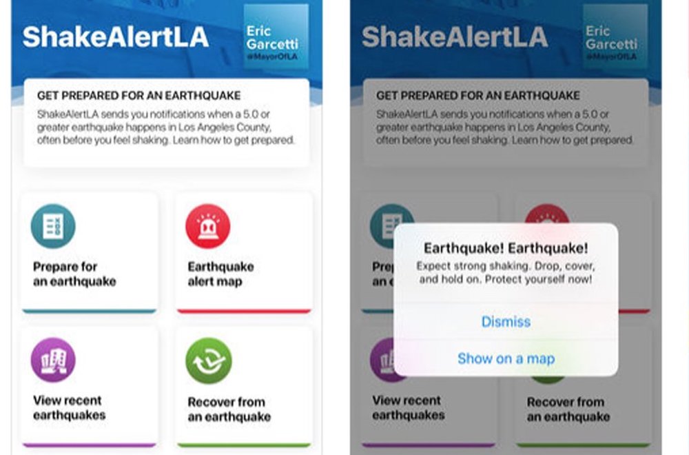 California's Earthquake Warning System Debuts to Public Santa Ana